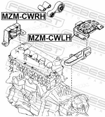 Febest MZM-CWRH