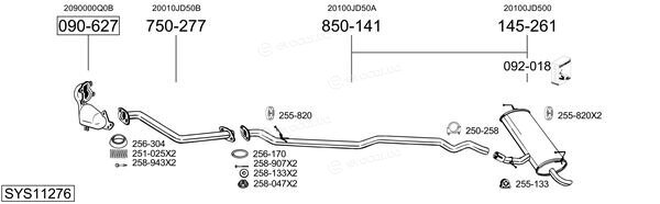 Bosal SYS11276