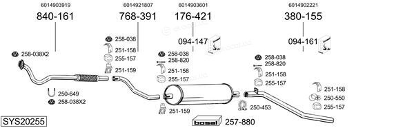 Bosal SYS20255