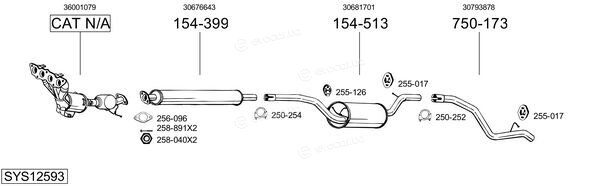 Bosal SYS12593