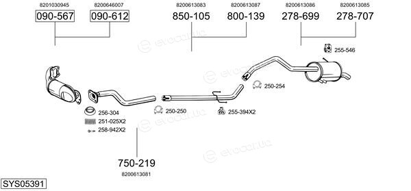 Bosal SYS05391