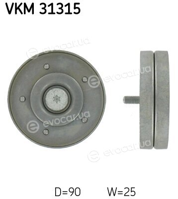 SKF VKM 31315