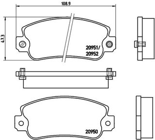 Brembo P 23 013