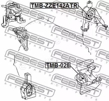 Febest TMB-ZZE142ATR