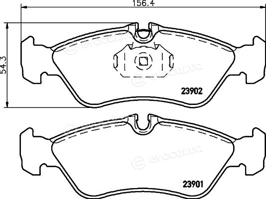 Hella Pagid 8DB 355 014-401