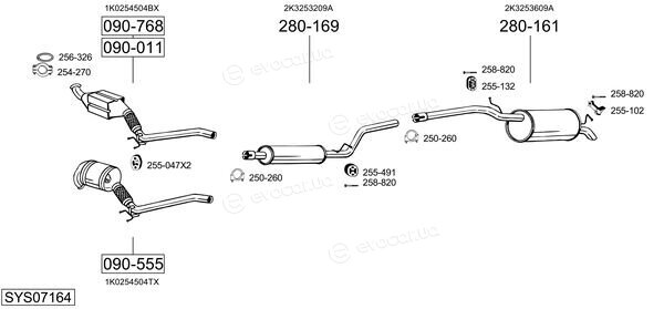 Bosal SYS07164