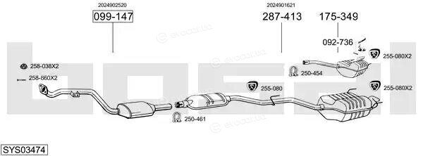 Bosal SYS03474