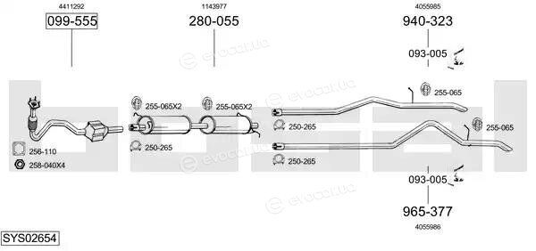 Bosal SYS02654