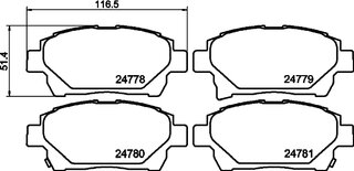 Hella Pagid 8DB 355 014-601