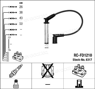 NGK / NTK RCFD1210