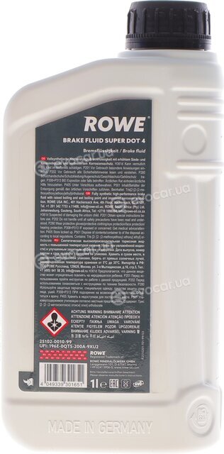 Rowe 25102-0010-99