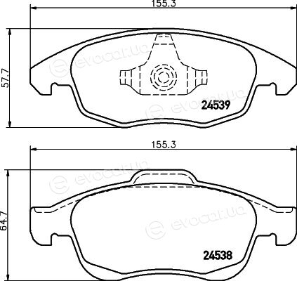 Hella Pagid 8DB 355 013-341