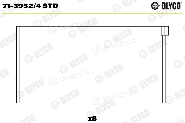 Glyco 71-3952/4 STD