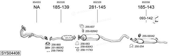 Bosal SYS04408