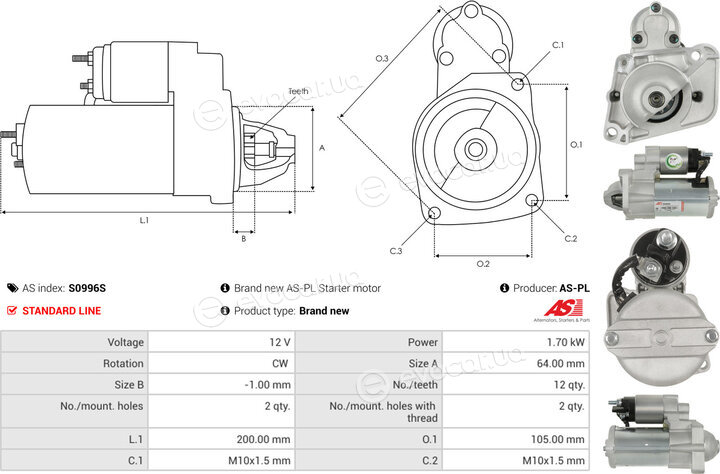 AS S0996S