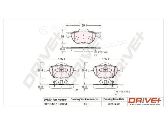 Drive+ DP1010.10.0084