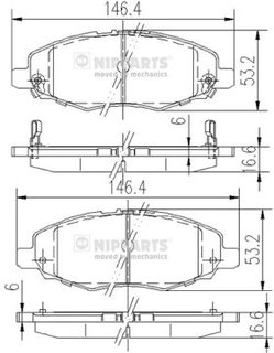 Nipparts J3602108