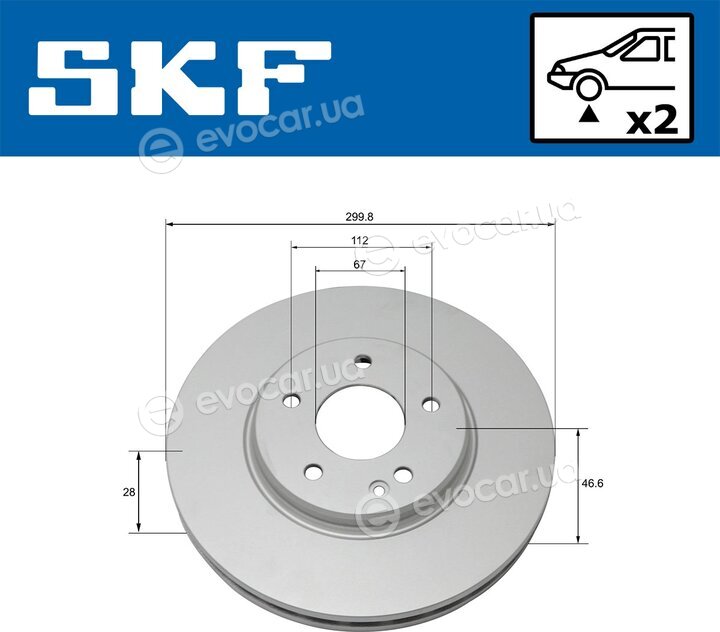 SKF VKBD 80104 V2