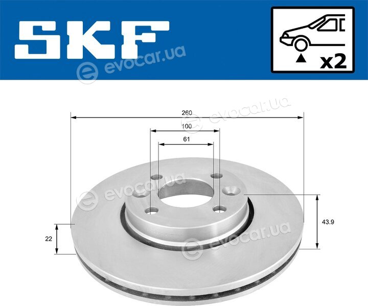 SKF VKBD 80004 V2