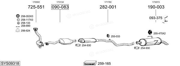 Bosal SYS09318