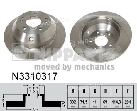 Nipparts N3310317