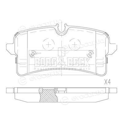 Borg & Beck BBP2868