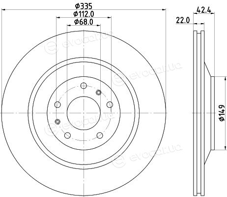 Hella Pagid 8DD 355 129-801