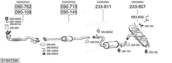 Bosal SYS07590