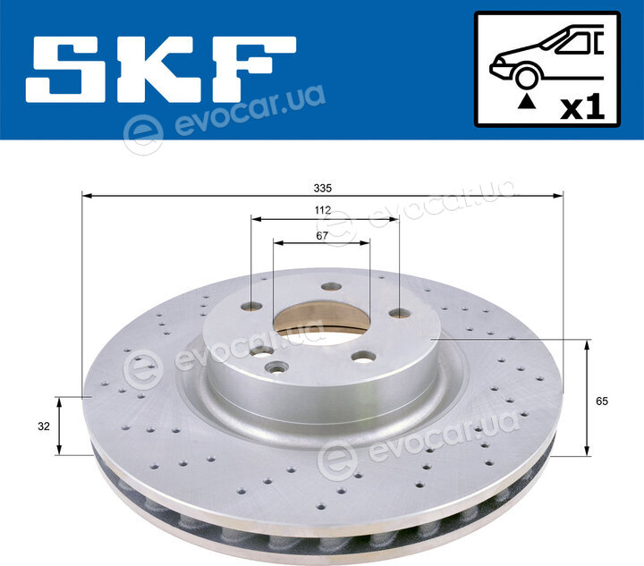 SKF VKBD 80559 V1