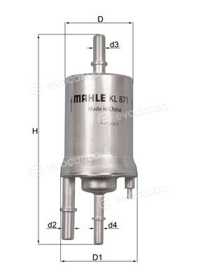 Mahle KL 871