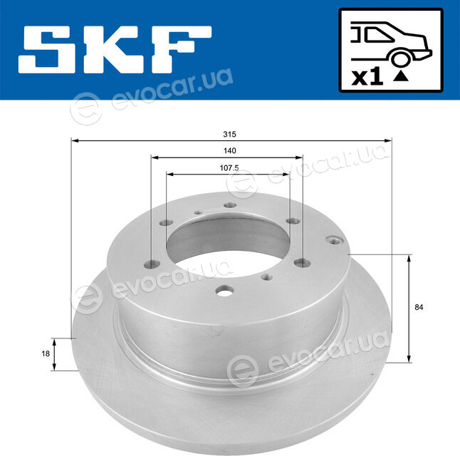 SKF VKBD 90533 S1
