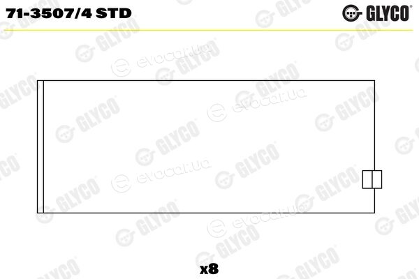 Glyco 71-3507/4 STD