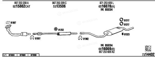 Walker / Fonos VW20510A