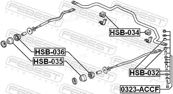 Febest HSB-034