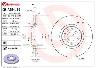 Brembo 09.A454.11