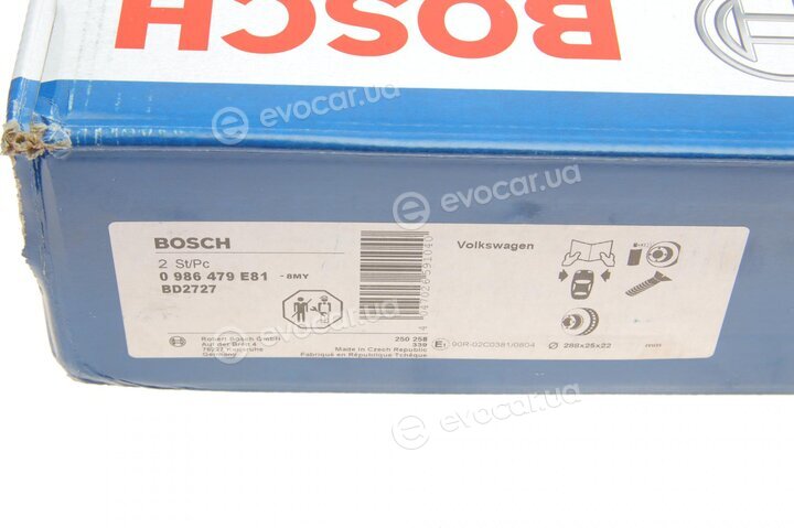 Bosch 0 986 479 E81