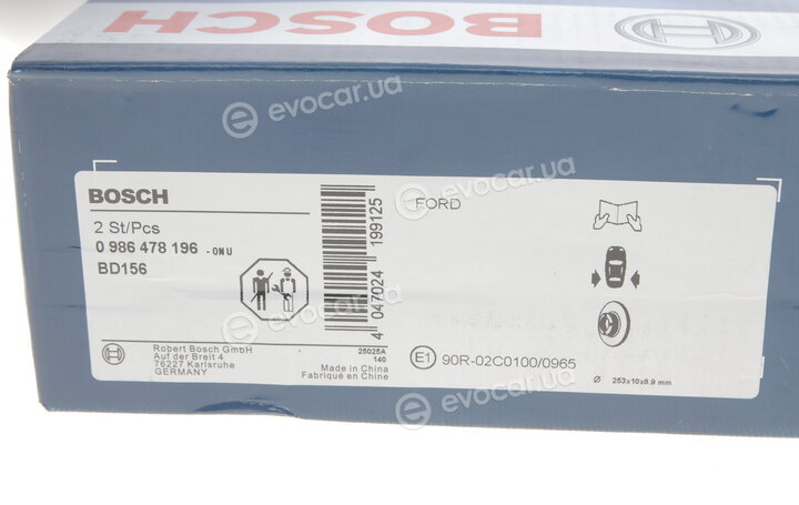Bosch 0 986 478 196