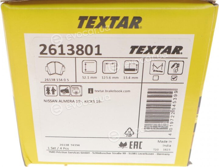 Textar 2613801