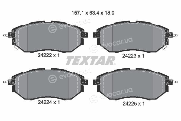 Textar 2422201