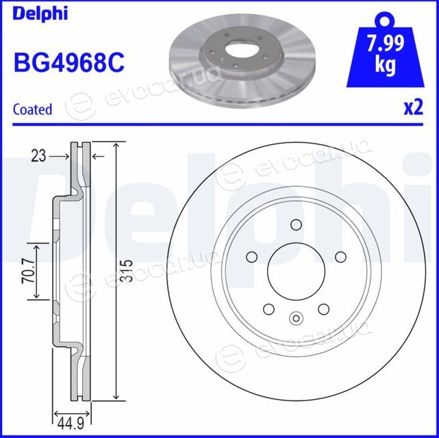 Delphi BG4968C