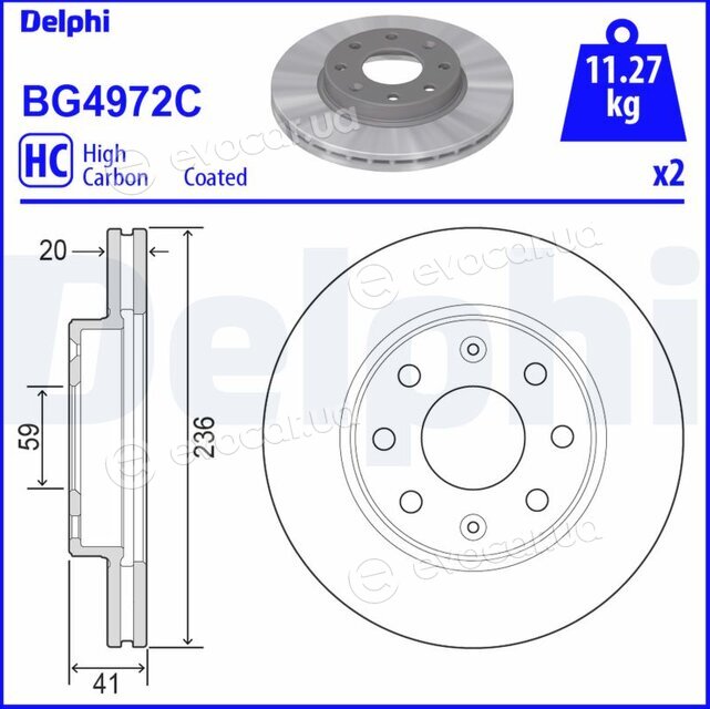 Delphi BG4972C