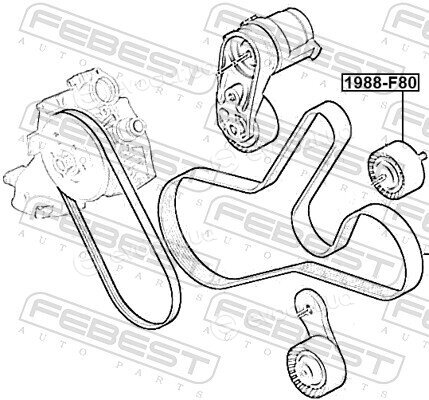 Febest 1988-F80
