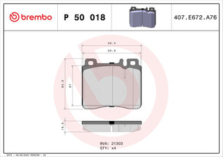 Brembo P 50 018