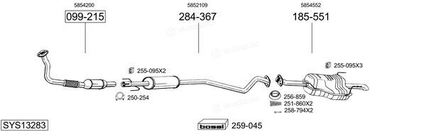 Bosal SYS13283