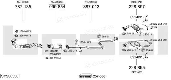 Bosal SYS06558