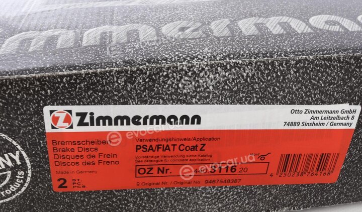 Zimmermann 440.3116.20