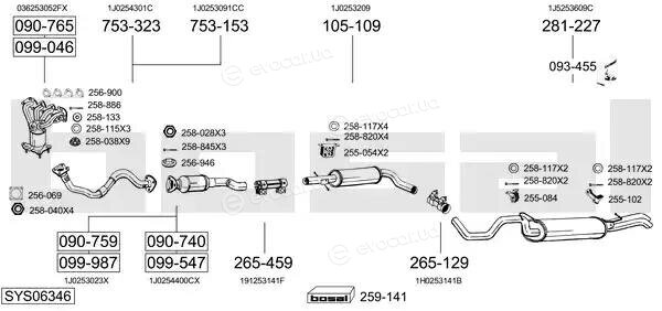 Bosal SYS06346