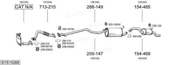 Bosal SYS10268