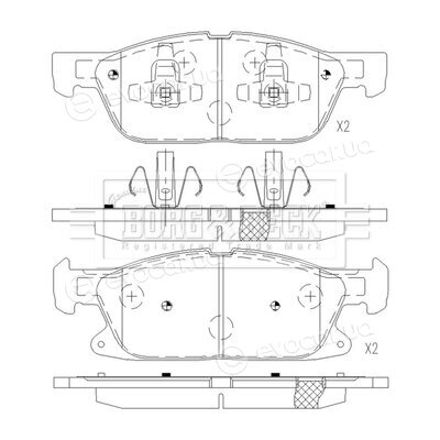 Borg & Beck BBP2593