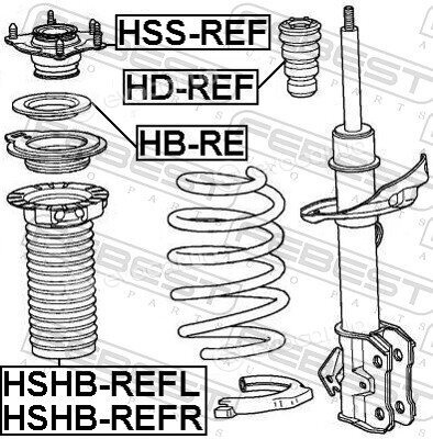 Febest HD-REF